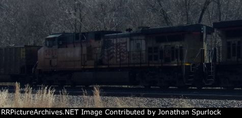 UP 5627, conductor's side view